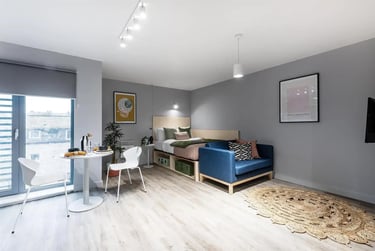 1 bed studio, Stanley Place, Meadowbank, Edinburgh, EH75TB - Image 12